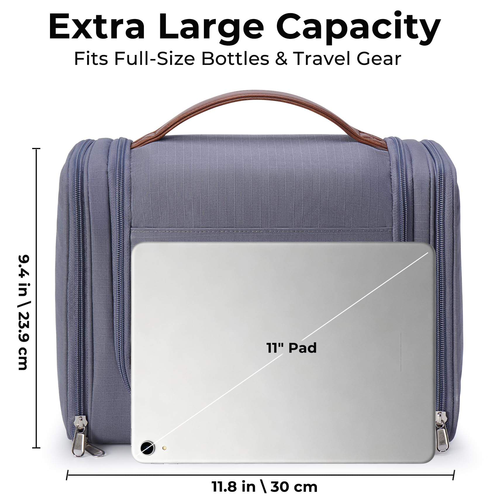 Ralnitote hanging hook on towel bar demonstrating hands-free access and space-saving benefit