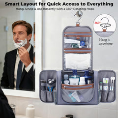 Ralnitote open flat showing compartments for quick visibility and fast packing