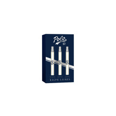 RALPH LAUREN FRAGRANCES front packaging showing the Polo 67 travel gift set and gifting appeal