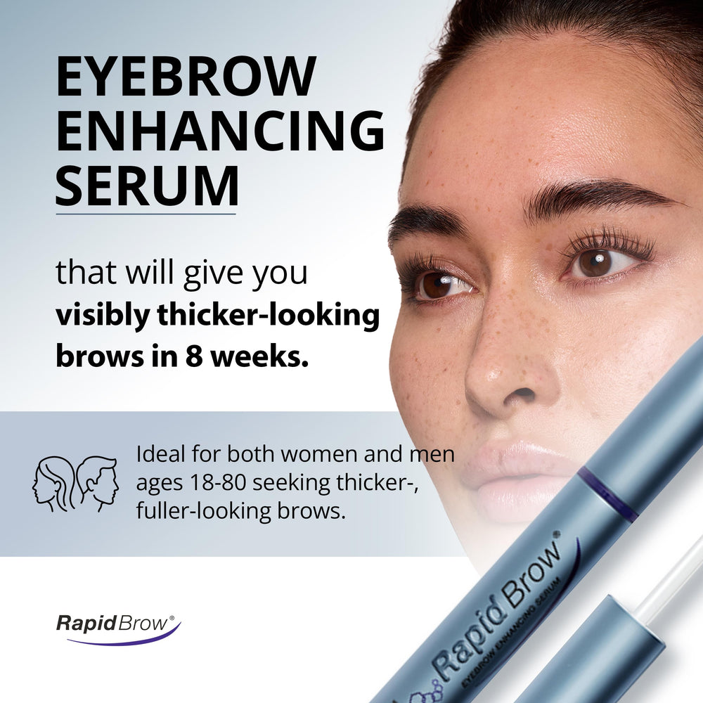 RapidBrow soft-tip applicator close-up for precise brow targeting and control