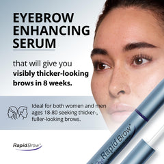 RapidBrow soft-tip applicator close-up for precise brow targeting and control