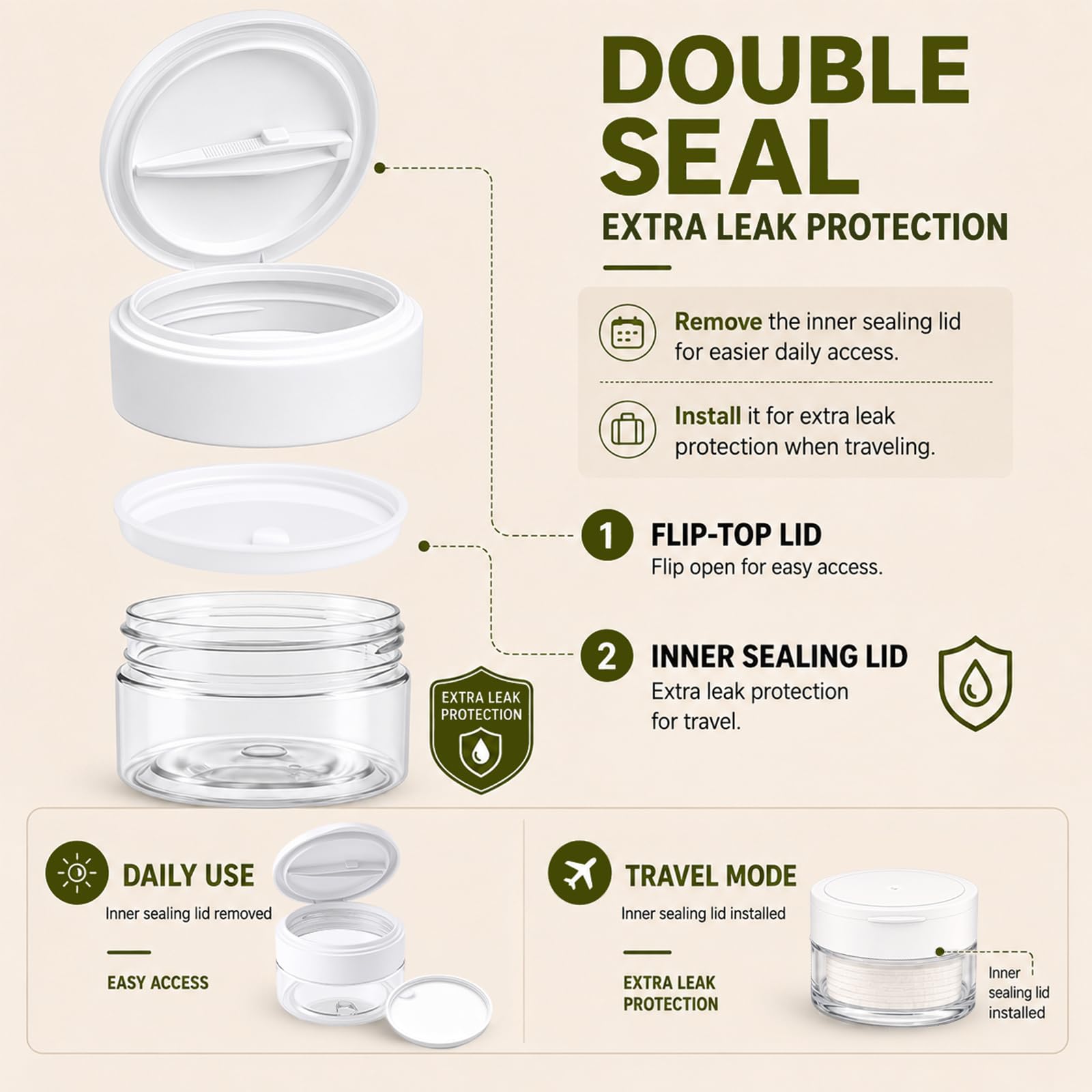 RattanView removable inner pad with lift tab close-up for easy hygienic access
