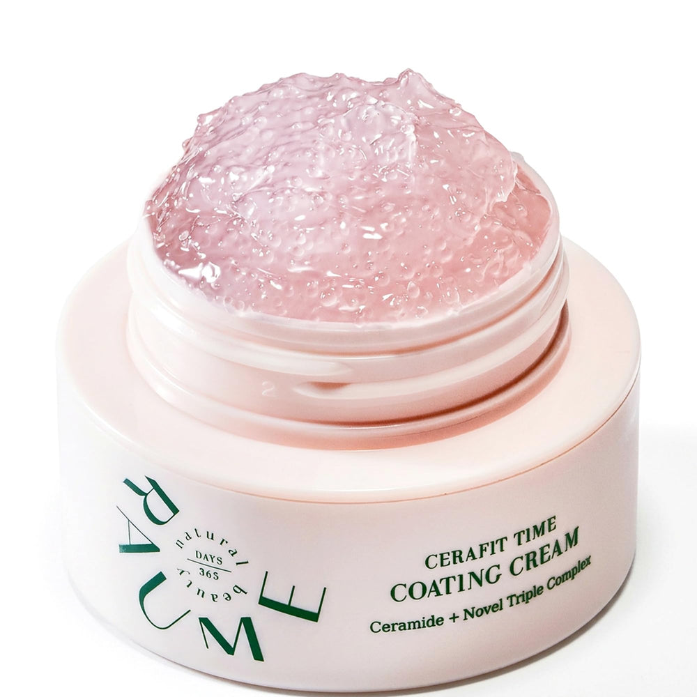 RAUME front packaging showing glow barrier cream and lightweight benefit
