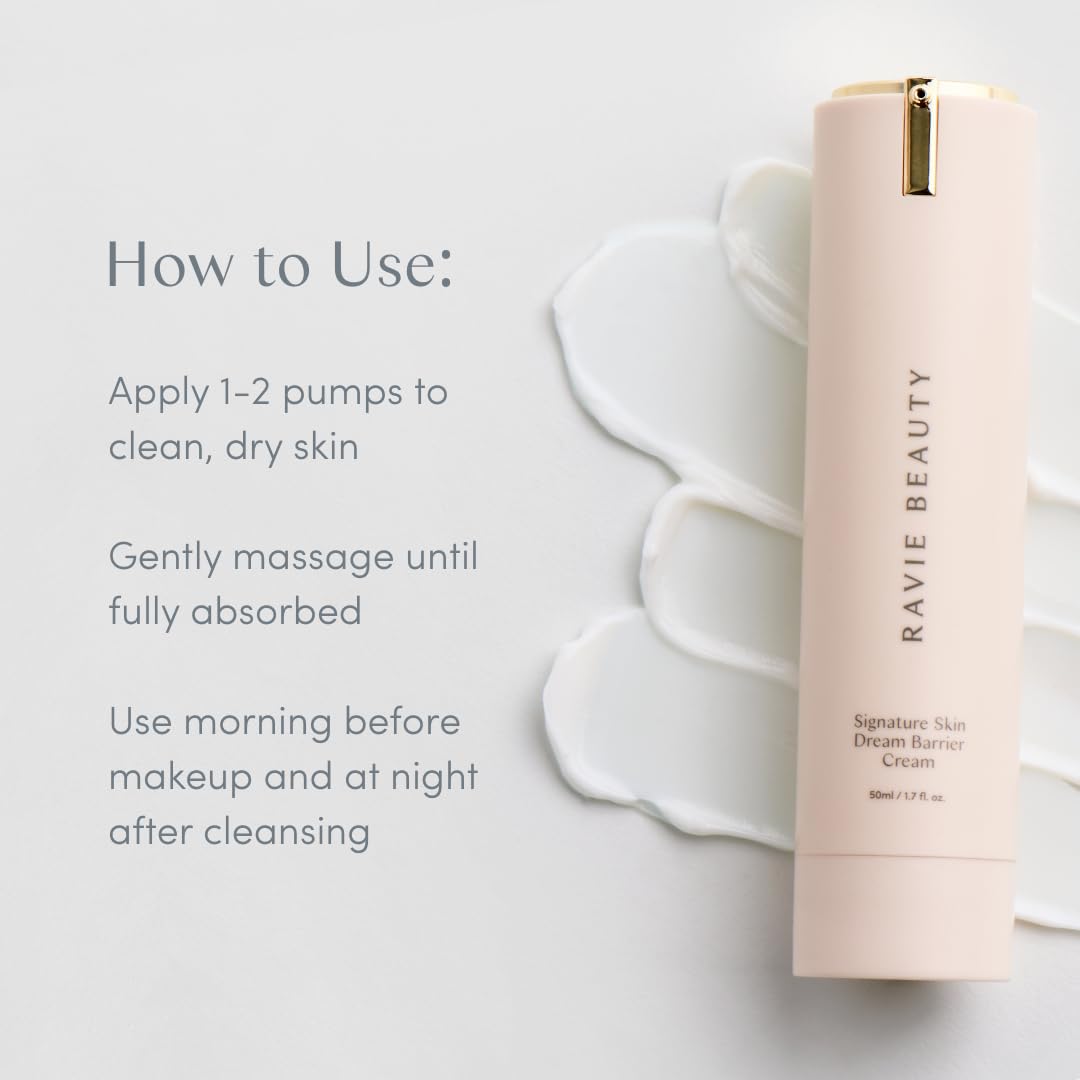 Ravie Beauty jar on bathroom shelf in neutral setting for daily routine inspiration