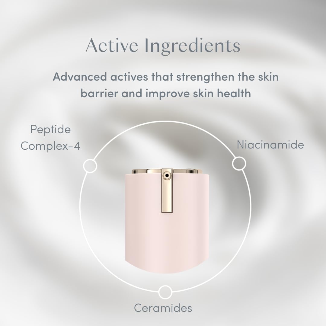 Ravie Beauty cream held in hand to show 1.7 fl oz scale and travel-friendly size