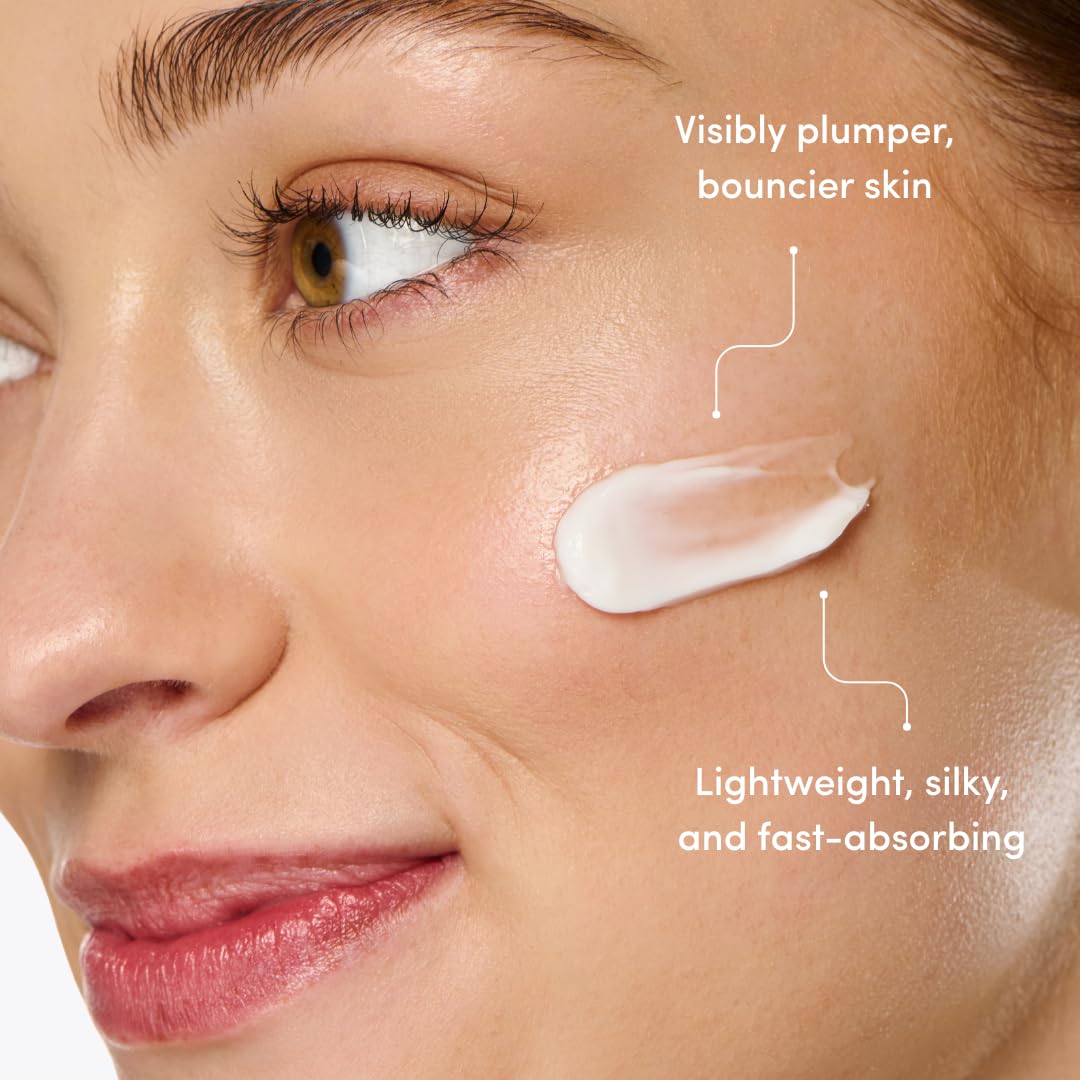 Ravie Beauty cream texture close-up showing silky finish for fast absorption