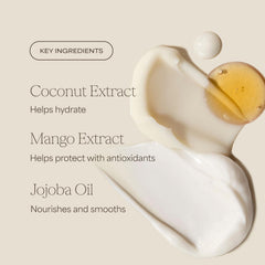 RAW SUGAR bottle label detail showing ingredients and clean-formula benefits