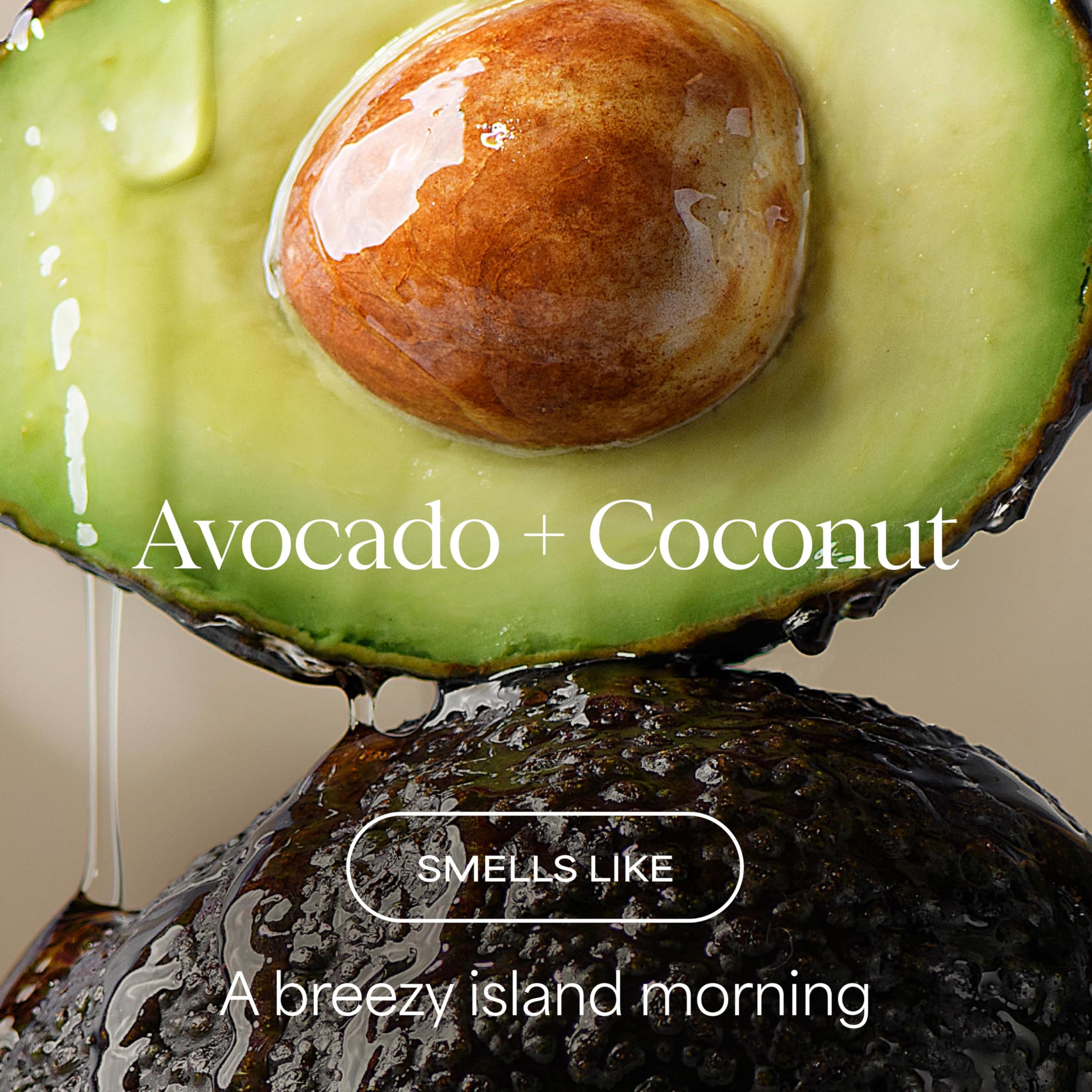 Raw Sugar Moisture Smoothie Mask open jar reveals creamy formula that deeply nourishes hair