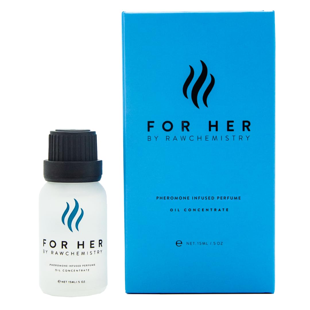 RawChemistry For Her bottle front view showing elegant packaging and gifting appeal