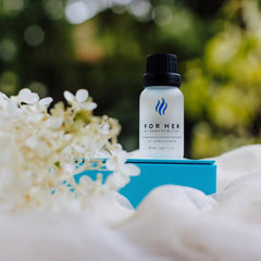 RawChemistry oil texture drop on skin illustrating concentrated, non-evaporating scent