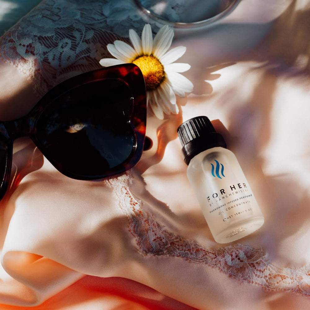 RawChemistry rollerball close-up highlighting precise application and refined design