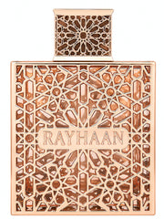 RAYHAAN Divine front bottle showing elegant label and lasting impression