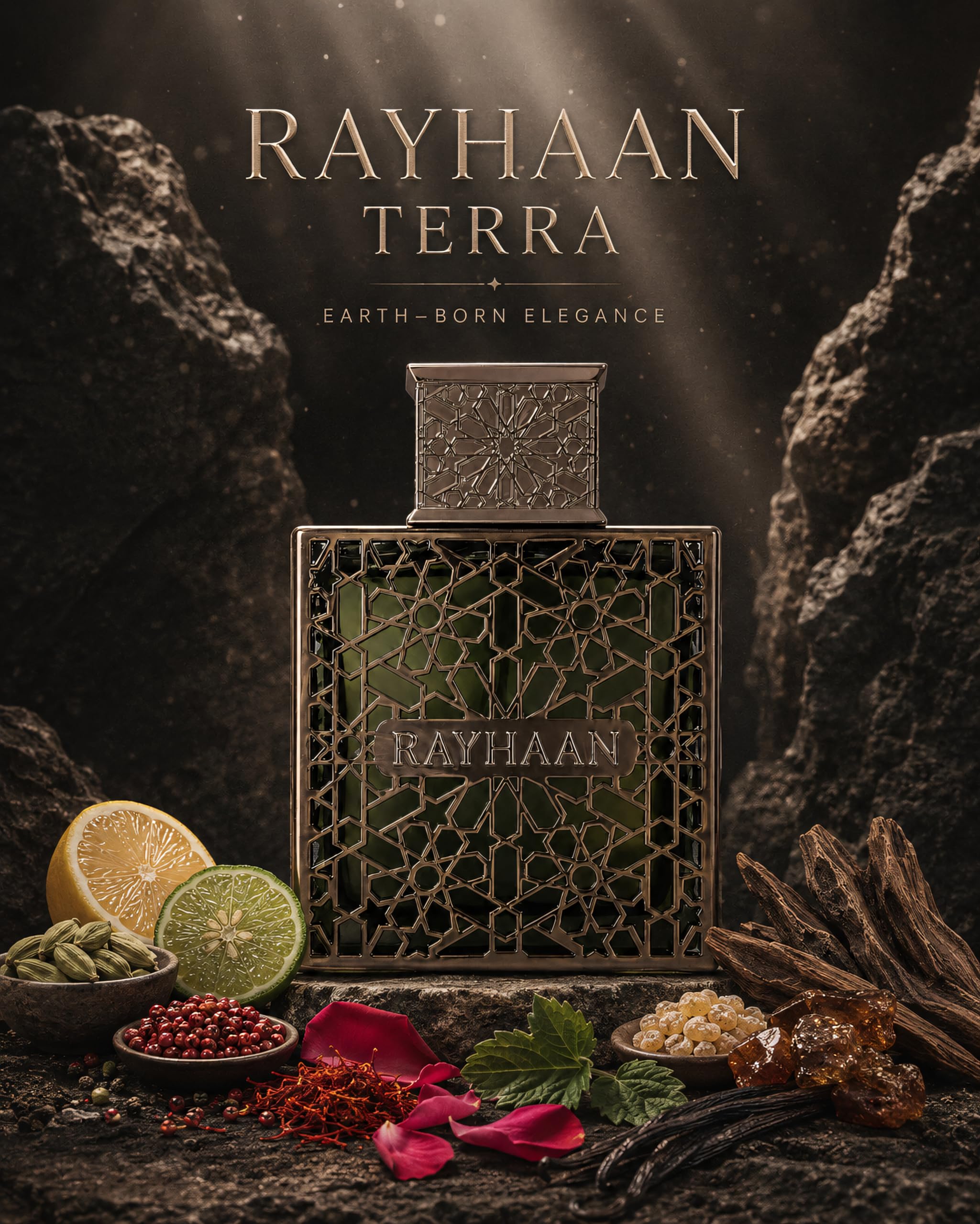 RAYHAAN boxed packaging for gifting and collector presentation