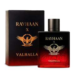 Rayhaan Valhalla ingredient closeup with raspberry and tonka bean suggesting rich complexity