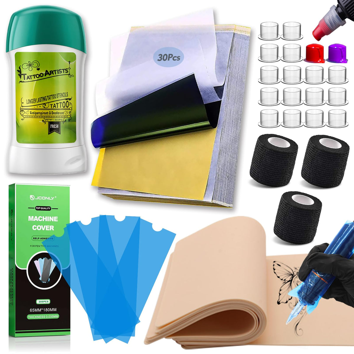 Rayyl front packaging showing full kit contents and organization benefits