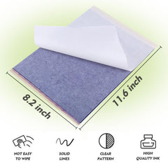Rayyl stencil sheets and transfer gel ready to apply sharp, smudge-free designs