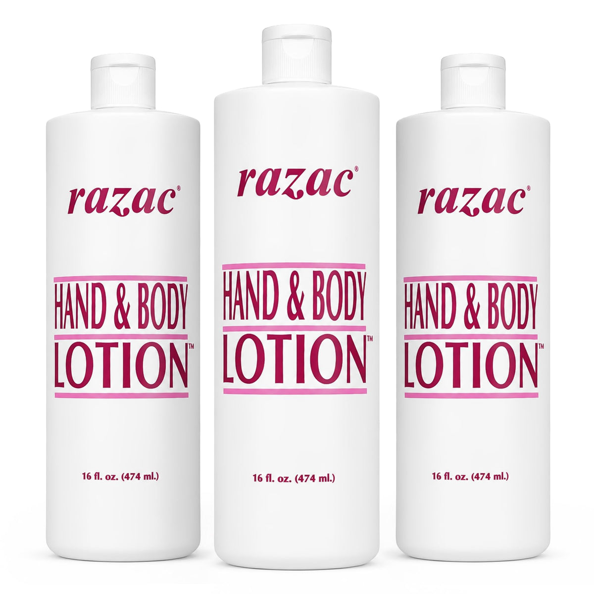 Razac front bottle showing label and 16oz size for everyday hydration