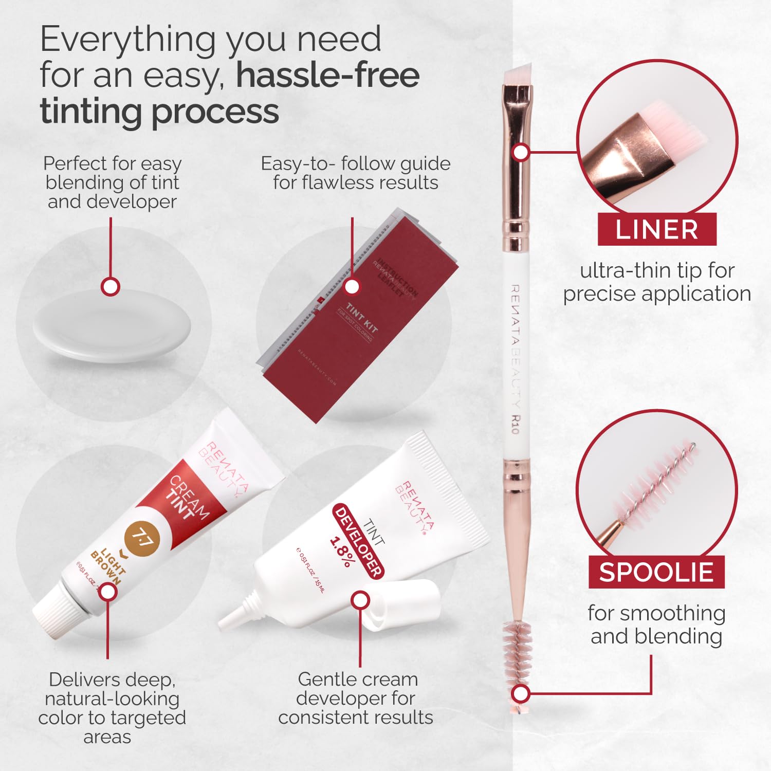 RB RENATA BEAUTY kit held in hand for compact scale and travel-friendly benefit