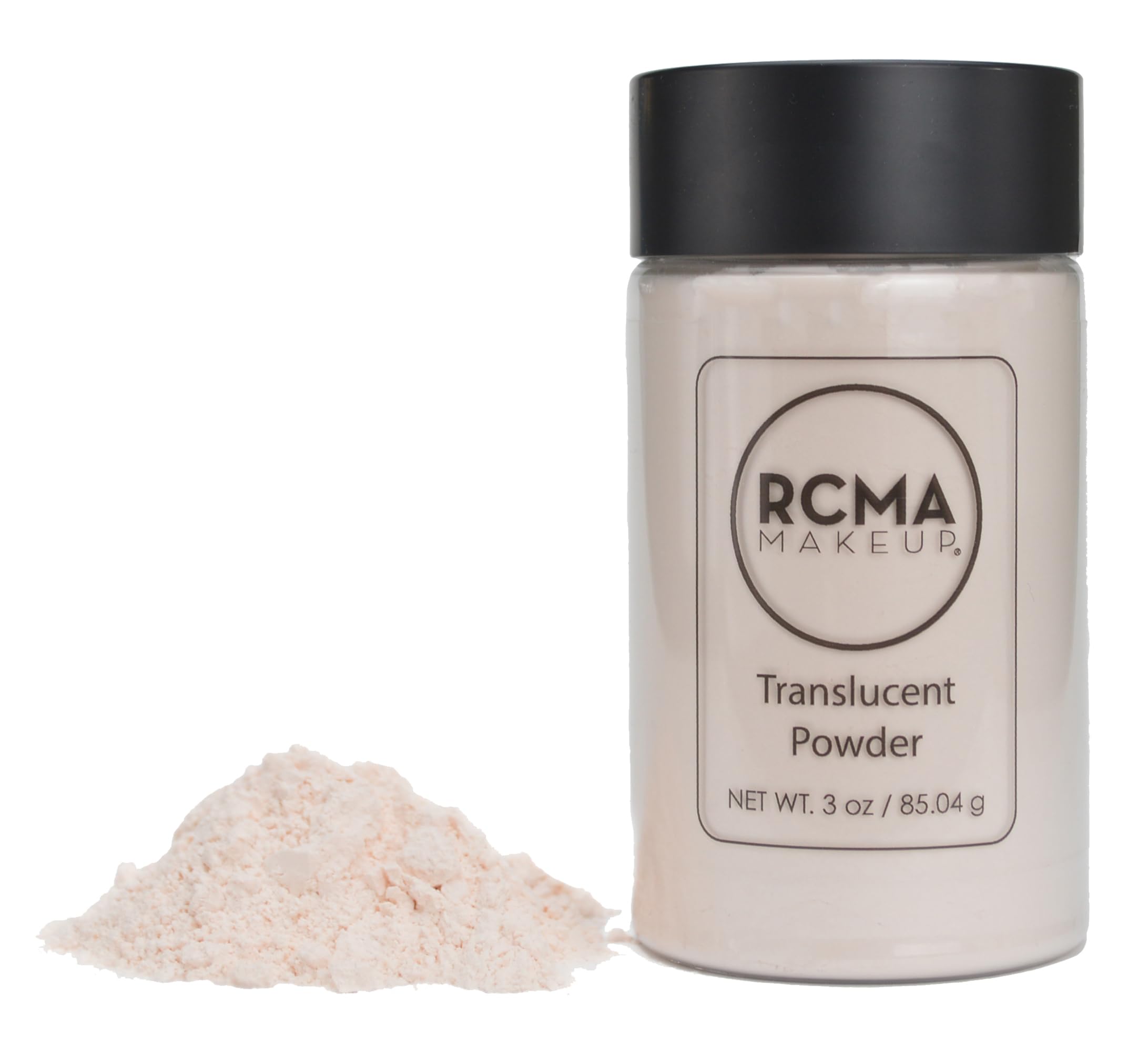 RCMA Makeup powder setting under-eye concealer to prevent creasing and extend wear