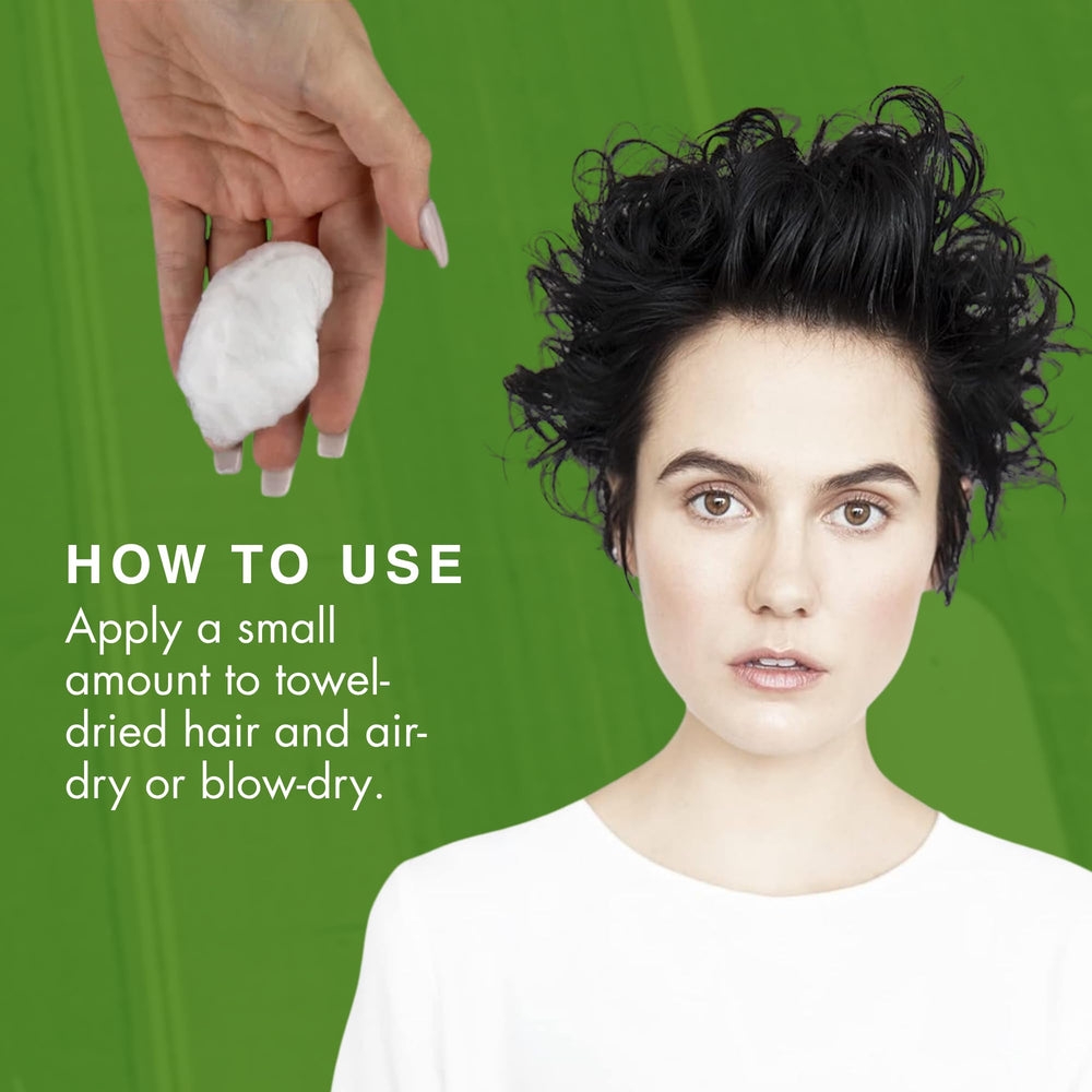 R+Co product dispensed in hand illustrating creamy pomade-mousse texture and easy application
