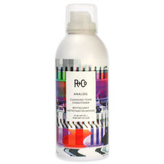 R+Co ANALOG front bottle showing label and volume for quick product ID and benefit