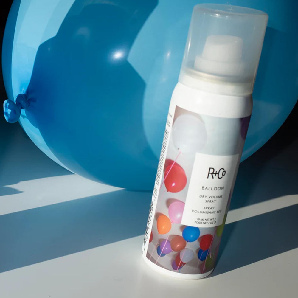R+Co BALLOON fine mist texture detail for even, lightweight application