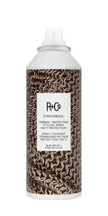 R+Co CHAINMAIL front packaging showing the spray bottle and label, protective styling benefit