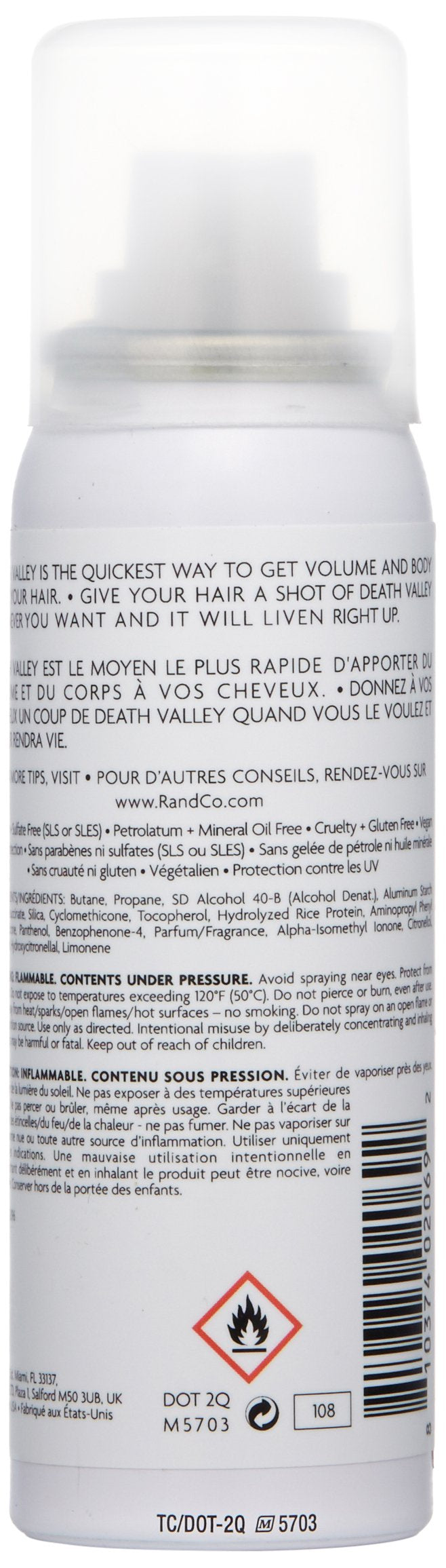 R+Co Death Valley nozzle close-up highlighting fine mist for even application