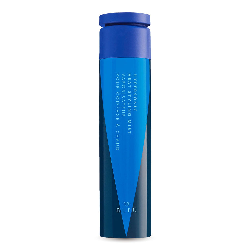R+Co Hypersonic front bottle view showing sleek packaging and easy use benefit