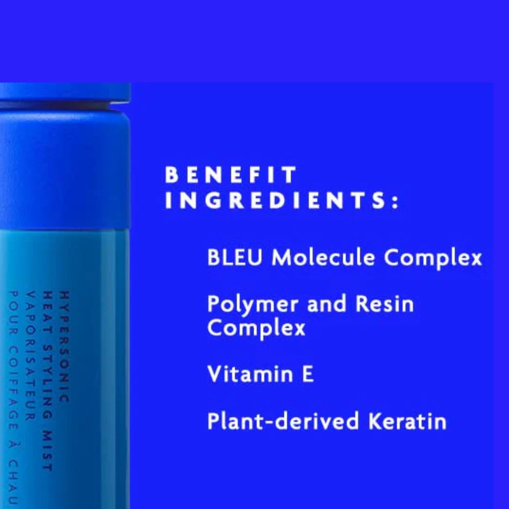 R+Co Hypersonic leaving hair smooth and shiny for visible frizz reduction benefit