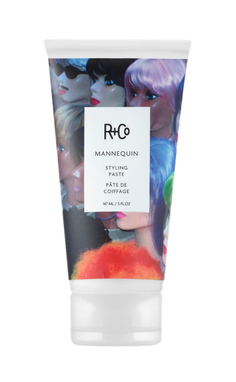 R+Co MANNEQUIN front packaging showing size and Love Bite scent benefit