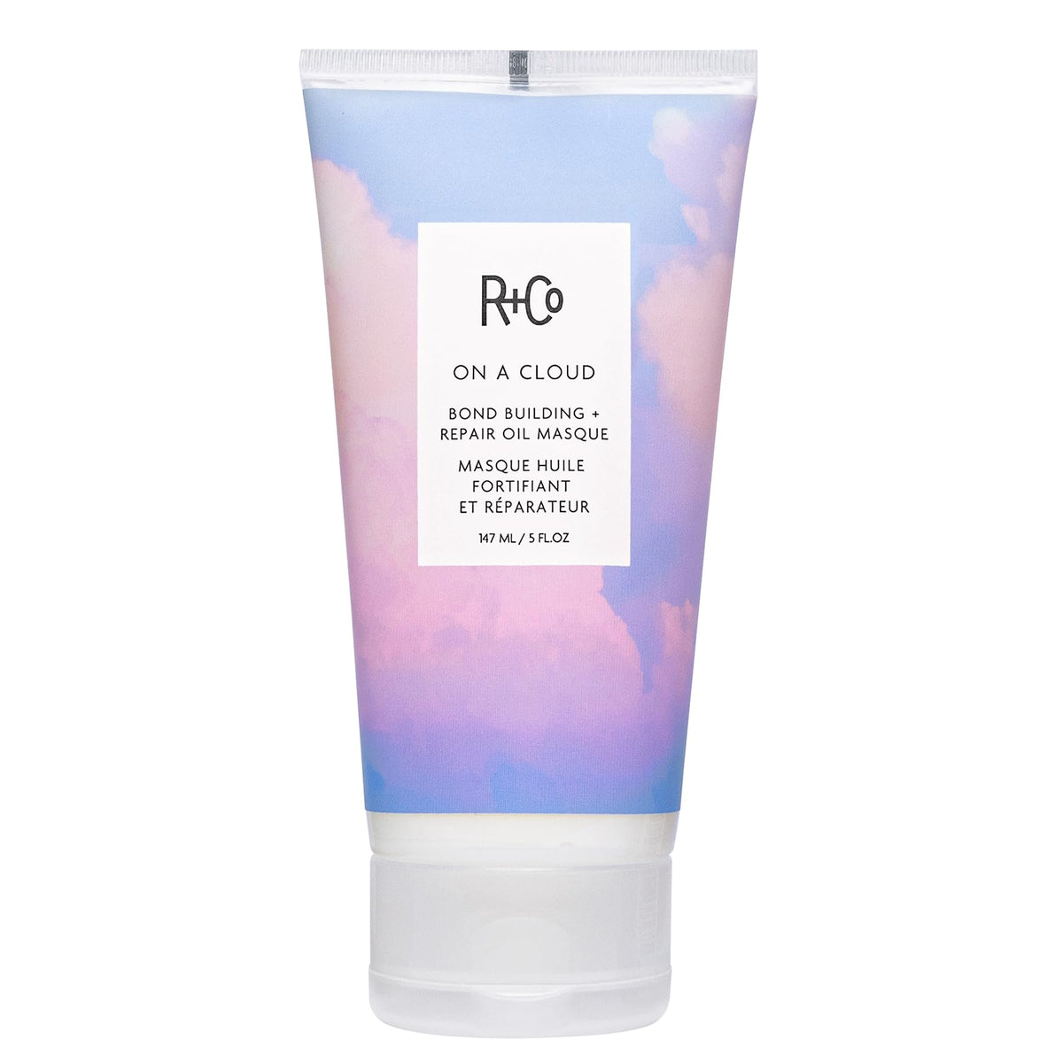 R+Co front label showing product name and jar benefits