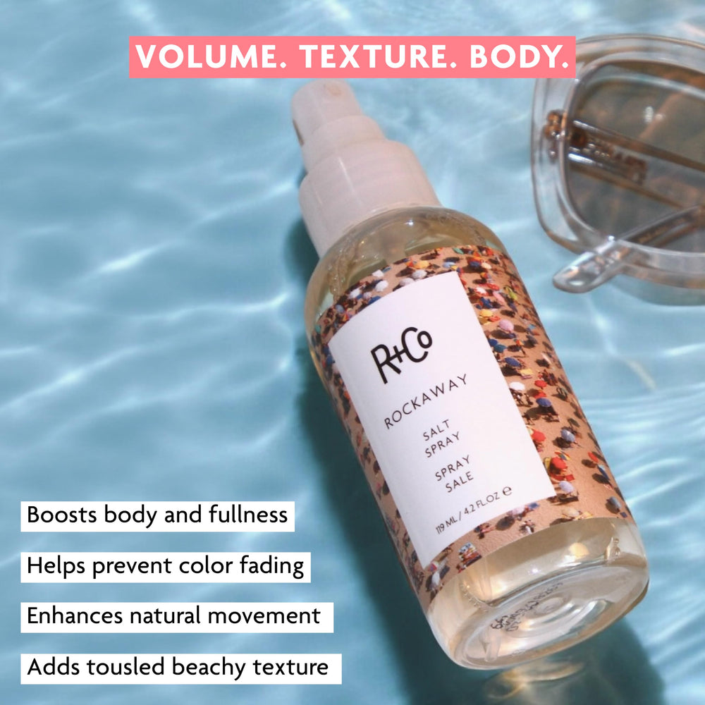 R+Co Rockaway close-up of spray mist texture illustrating lightweight grip and texture