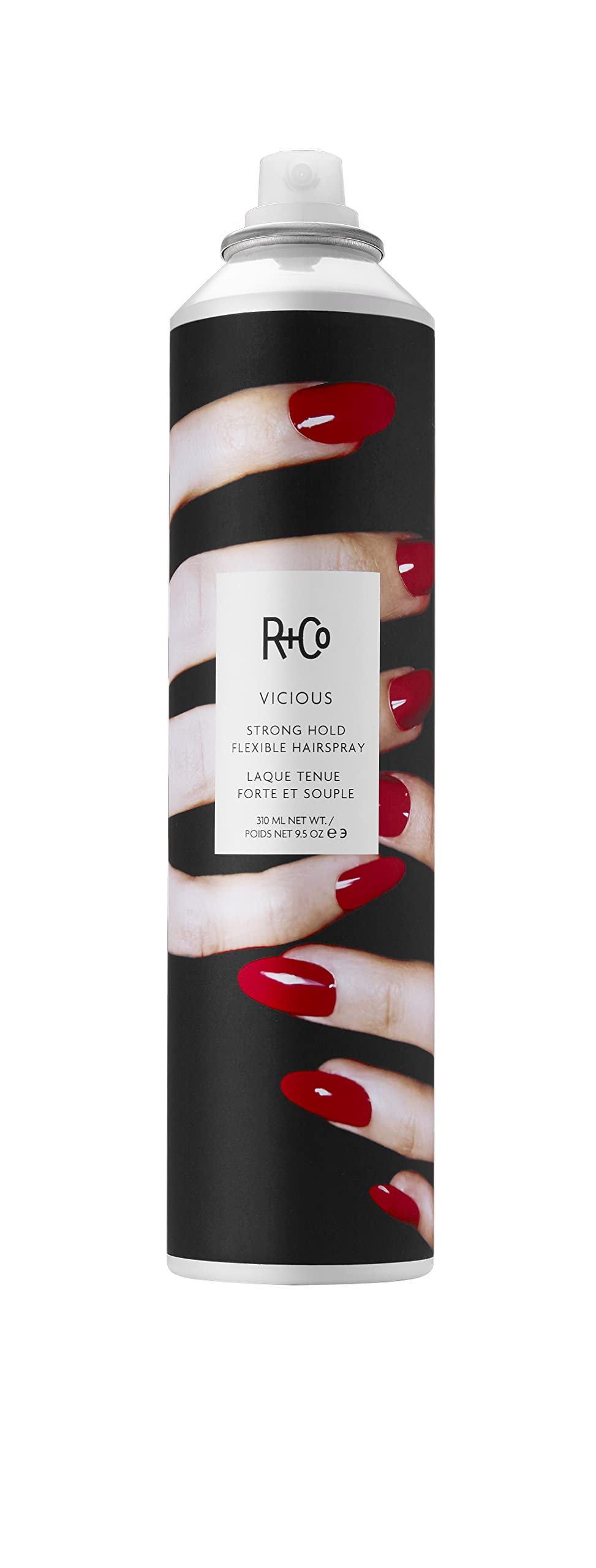 R+Co VICIOUS front packaging showing product and Dark Waves scent