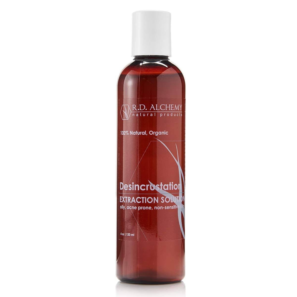 R.D. ALCHEMY front bottle shot showing label and professional benefits