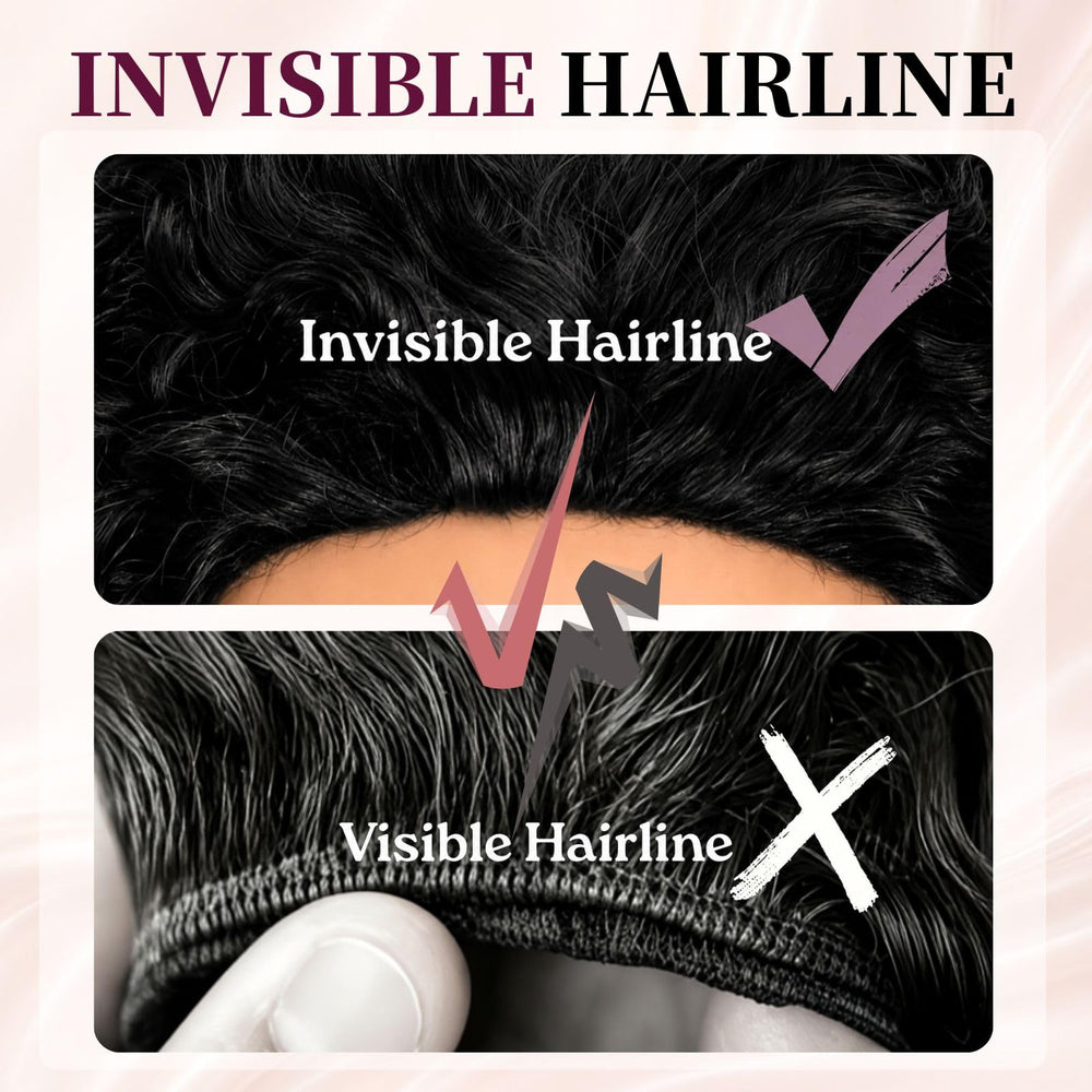 Rdibissom invisible hairline close-up showing natural blend and realistic look benefit