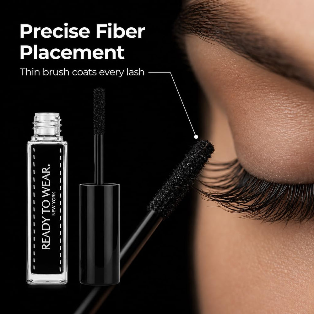 Ready To Wear macro of fiber texture emphasizing lightweight, natural-feel benefit