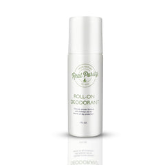 Real Purity roll-on front packaging showing label and natural branding benefit: gentle protection