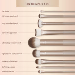 Real Techniques brush held in hand demonstrating comfortable lightweight grip