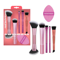 Real Techniques front packaging showing kit and benefits