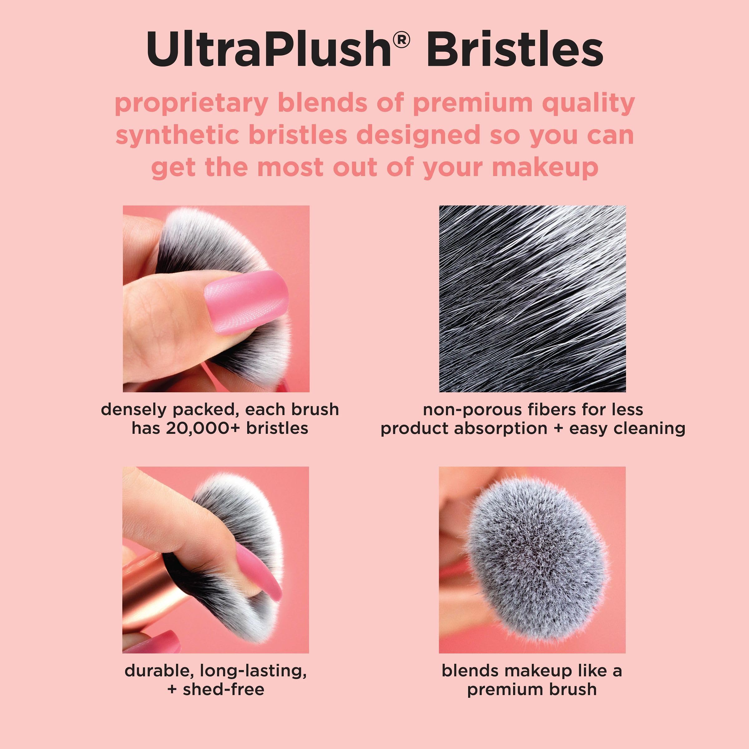 Real Techniques lash separator combing lashes for clump-free definition