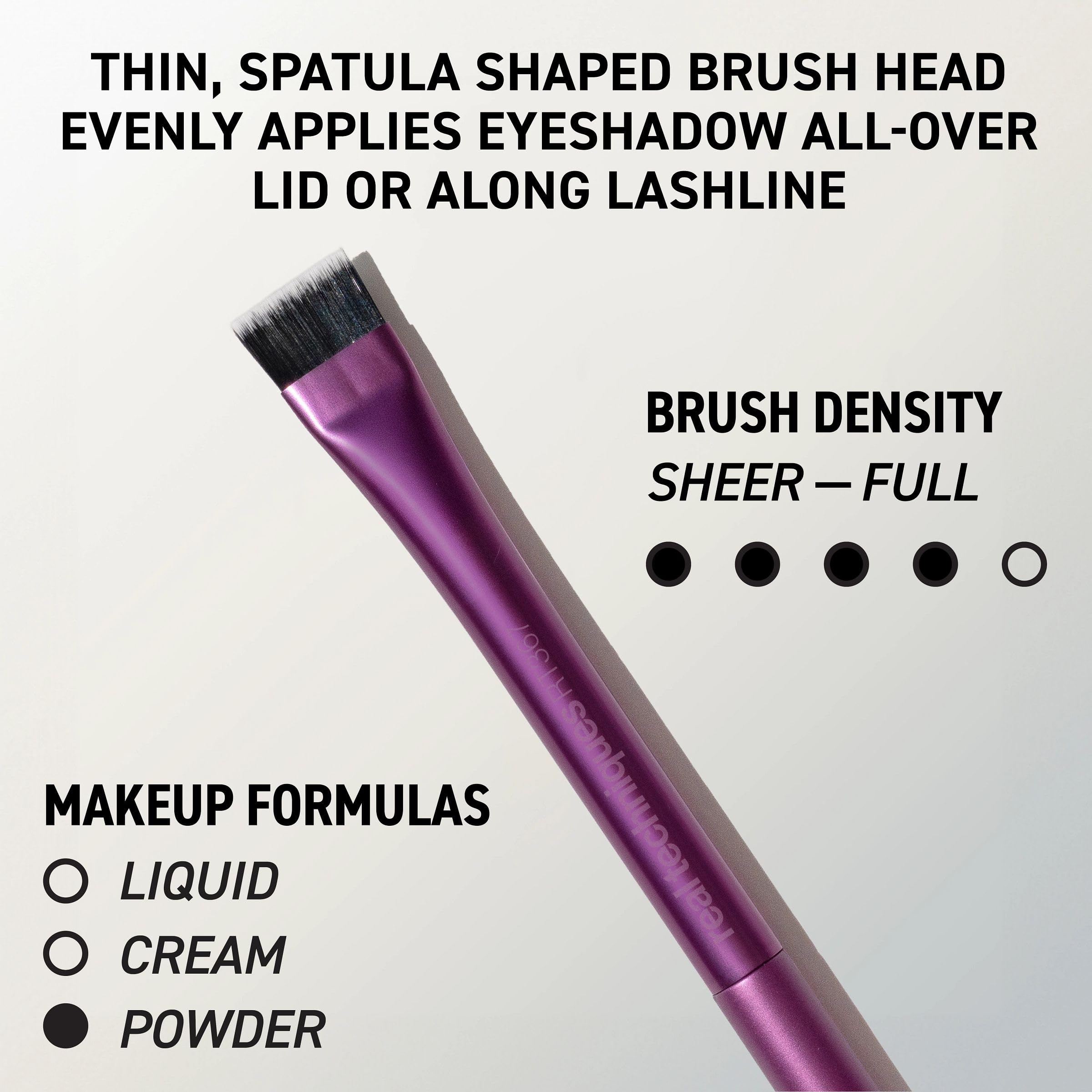 Real Techniques pyramid liner and layer + liner brushes for precision