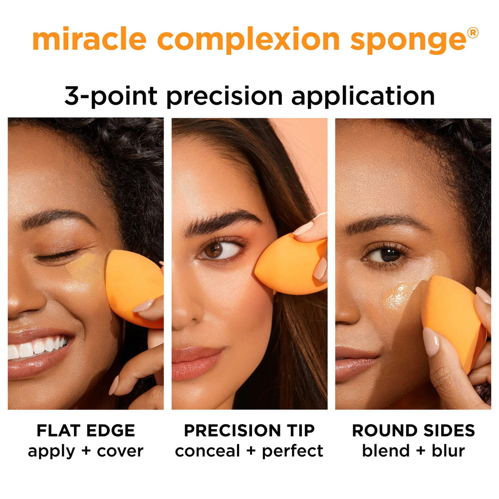 Real Techniques mini sponge precision tip for targeted concealer coverage