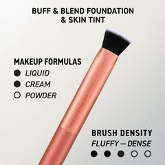 Real Techniques Small Conceal brush detail for precise coverage and easy spot correction