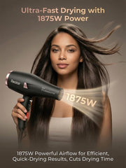 Realair diffuser close-up that preserves curls and reduces frizz while drying