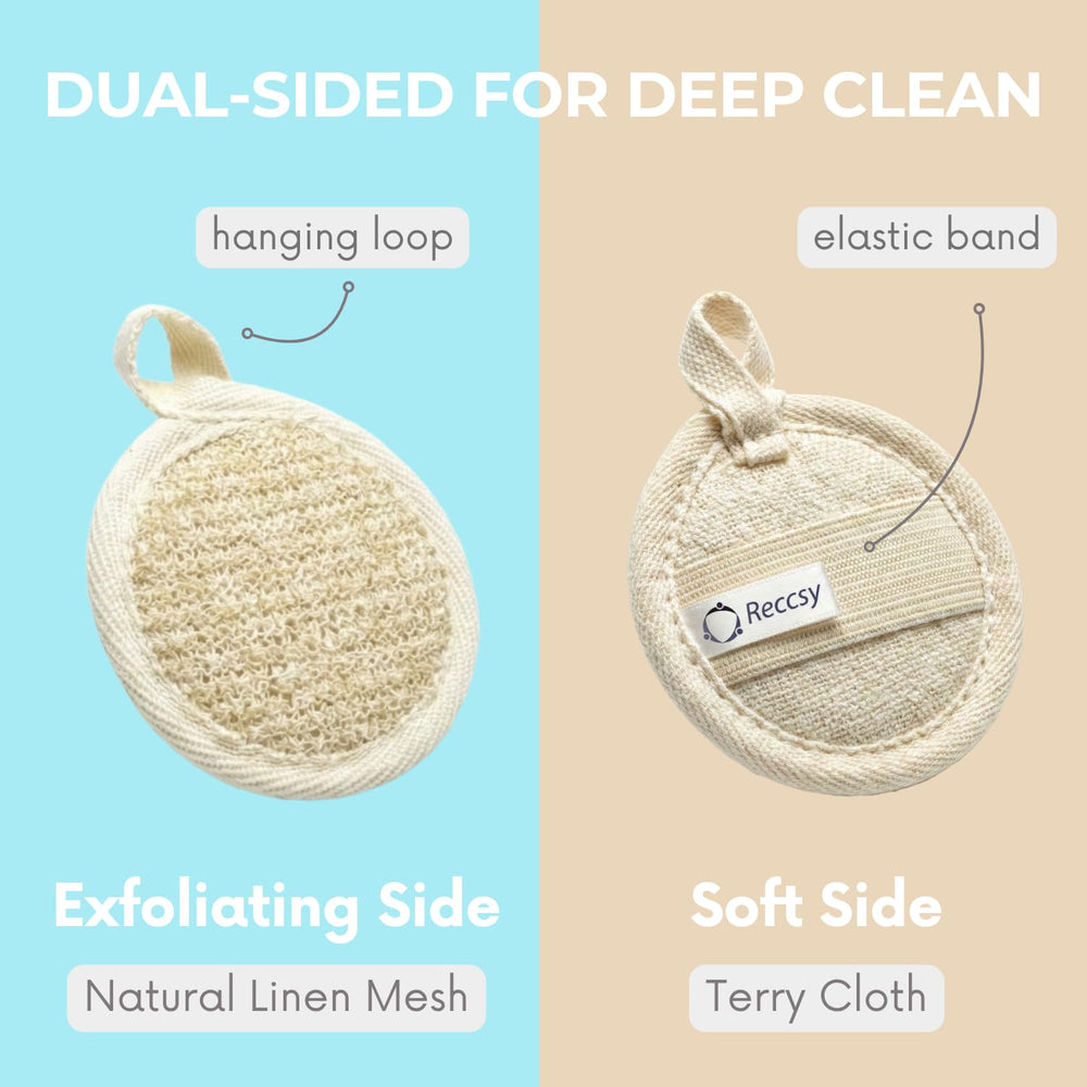 Reccsy cleansing pad hand strap being held securely for control