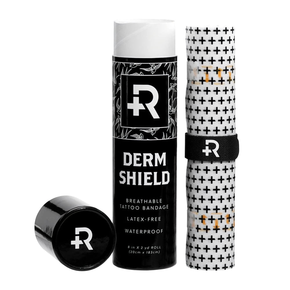 Recovery Aftercare roll packaging showing the full 8in x 2yd bandage — protective storage benefit