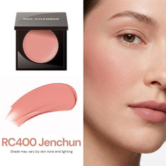 RED CHAMBER cream texture closeup demonstrating smooth, blendable formula