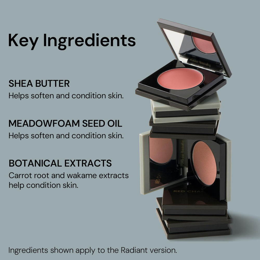 RED CHAMBER lip application closeup showing comfortable tint and hydrating benefit