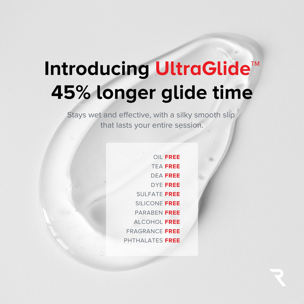 RED Medical bottle beside a microcurrent device, emphasizes improved device performance